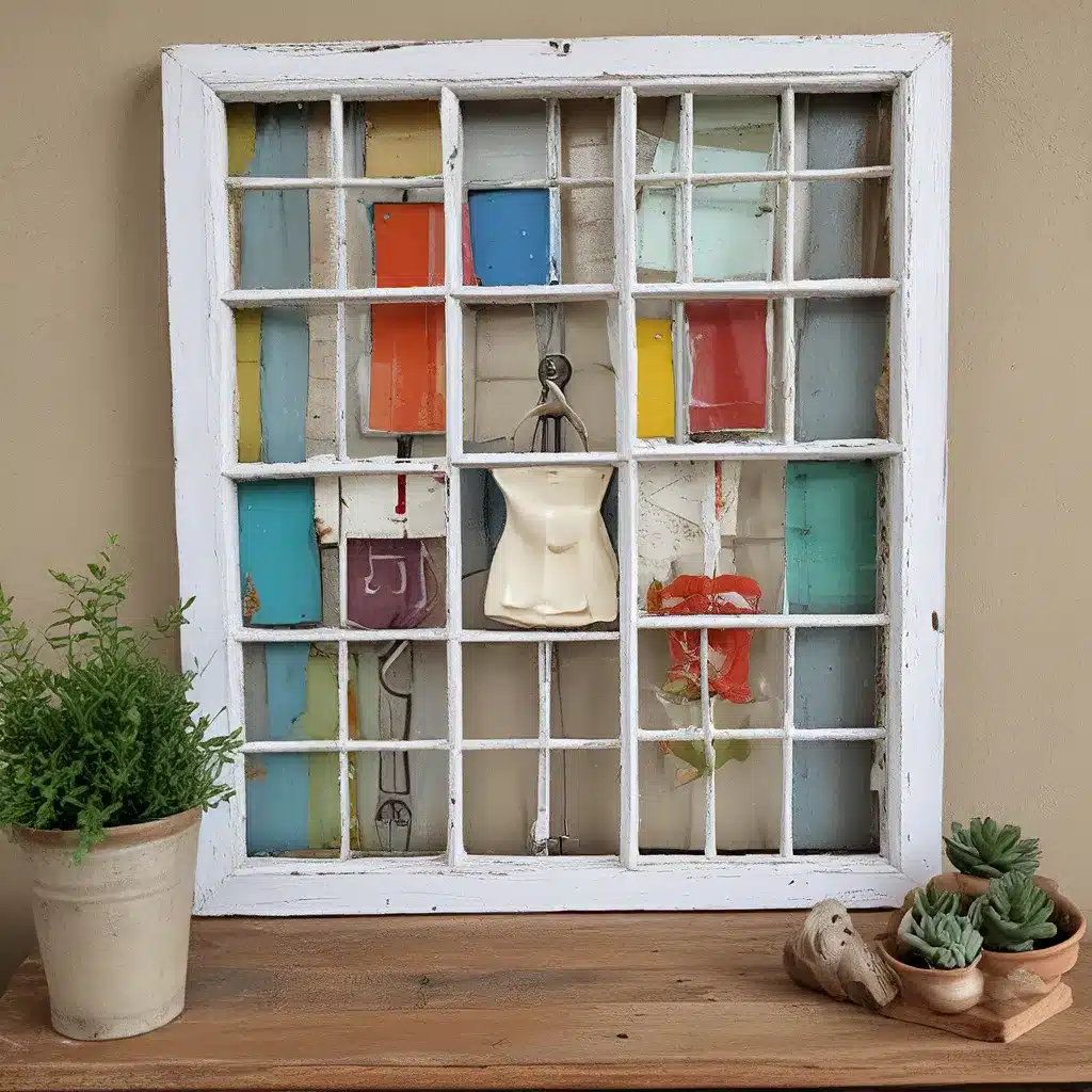 Upcycling Old Windows: Stunning DIY Home Accents